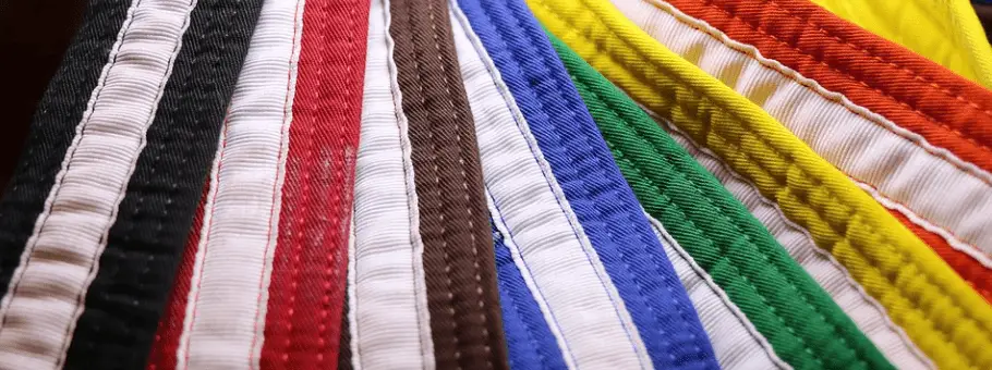 Karate Gürtel Reihenfolge der Farben